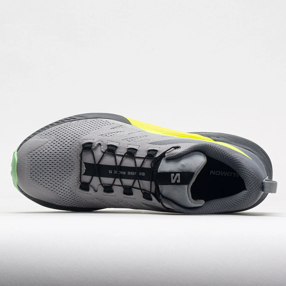 Salomon Sense Ride 5 Men's Alloy/Quiet Shade/Safety Yellow - Image 3