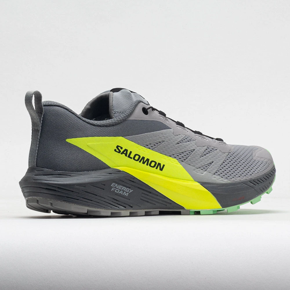 Salomon Sense Ride 5 Men's Alloy/Quiet Shade/Safety Yellow - Image 6