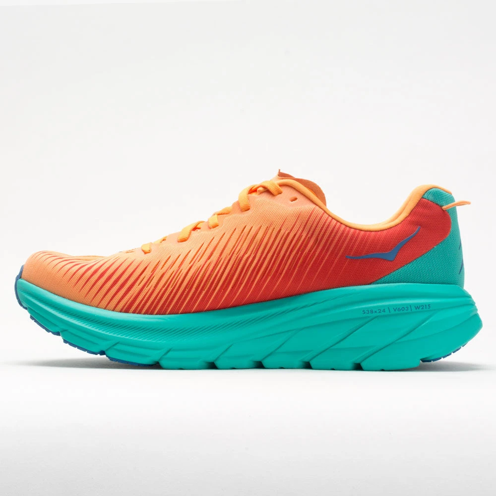 Hoka One One Rincon 3 Men's Blazing Orange/Fiesta - Image 2