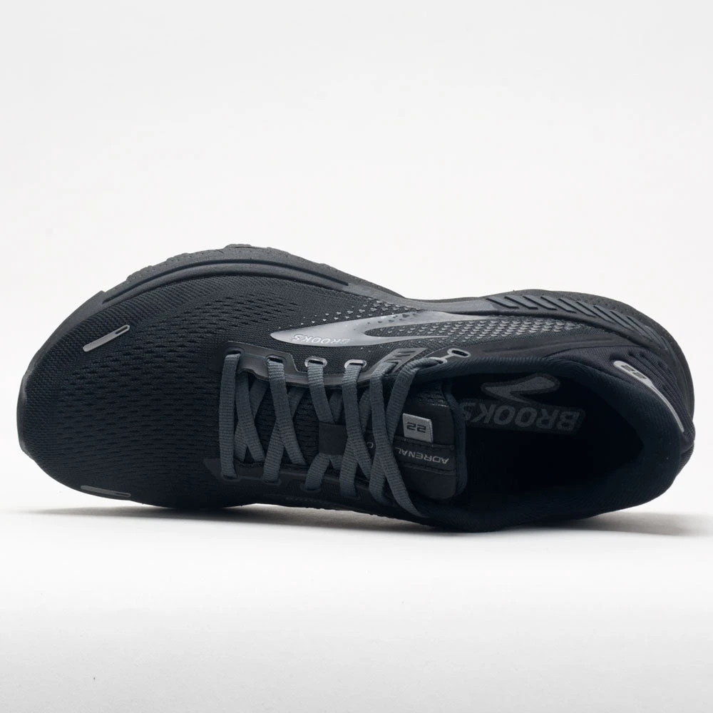 Brooks Adrenaline GTS 22 Women's Black/Black/Ebony - Image 3