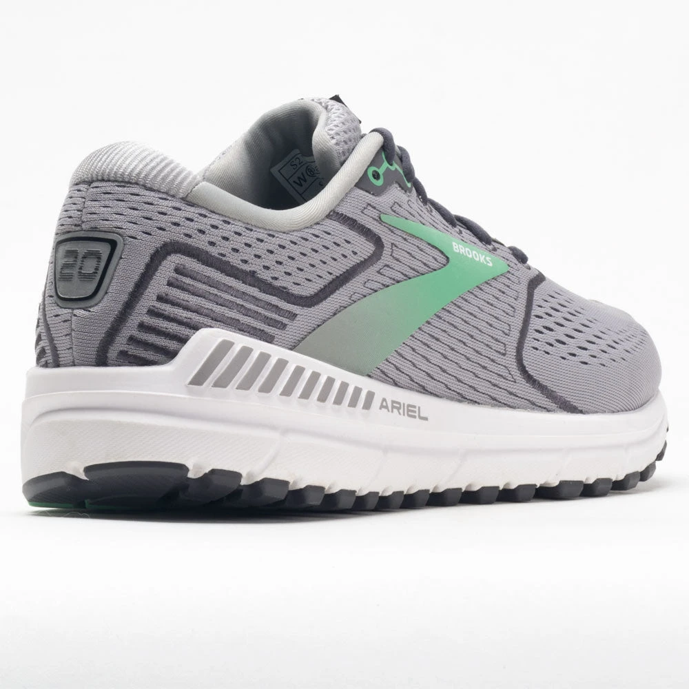 Brooks Ariel 2020 Women's Alloy/Blackened Pearl/Green - Image 6