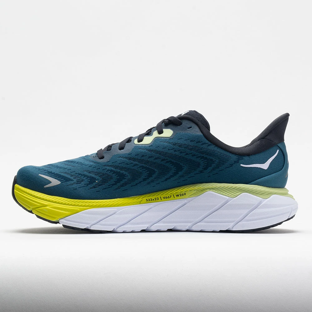 HOKA Arahi 6 Men's Blue Graphite/Blue Coral - Image 2