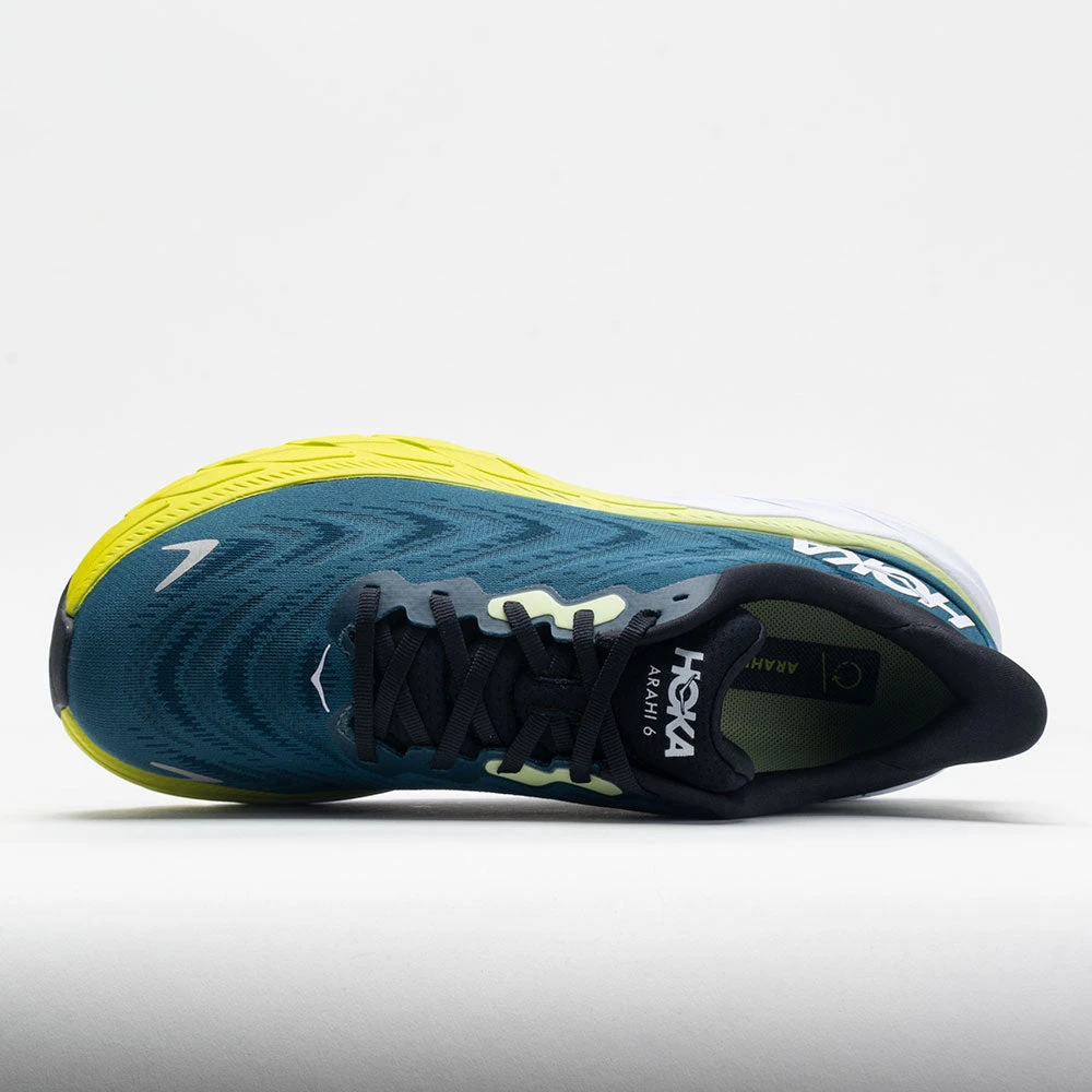 HOKA Arahi 6 Men's Blue Graphite/Blue Coral - Image 3