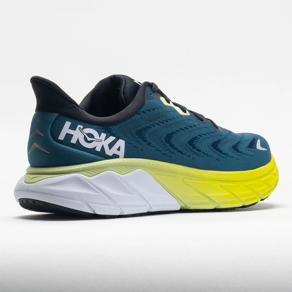 HOKA Arahi 6 Men's Blue Graphite/Blue Coral - Image 6