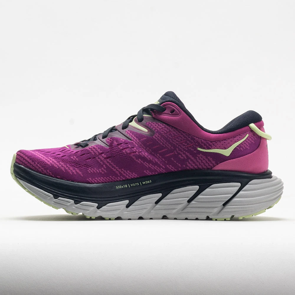 HOKA Gaviota 4 Women's Festival Fuchsia/Blue Graphite - Image 2