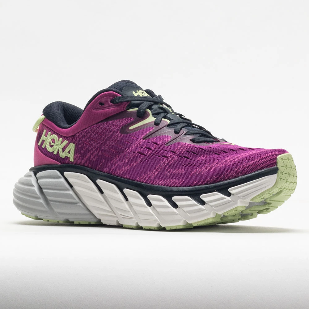 HOKA Gaviota 4 Women's Festival Fuchsia/Blue Graphite - Image 5