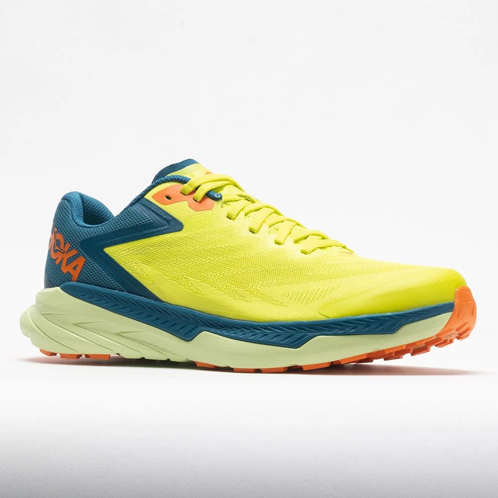 HOKA Zinal Men's Evening Primrose/Blue Coral - Image 5