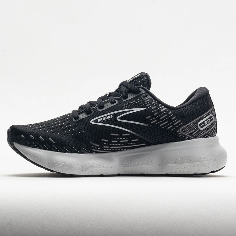 Brooks Glycerin 20 Women's Black/White/Alloy - Image 2