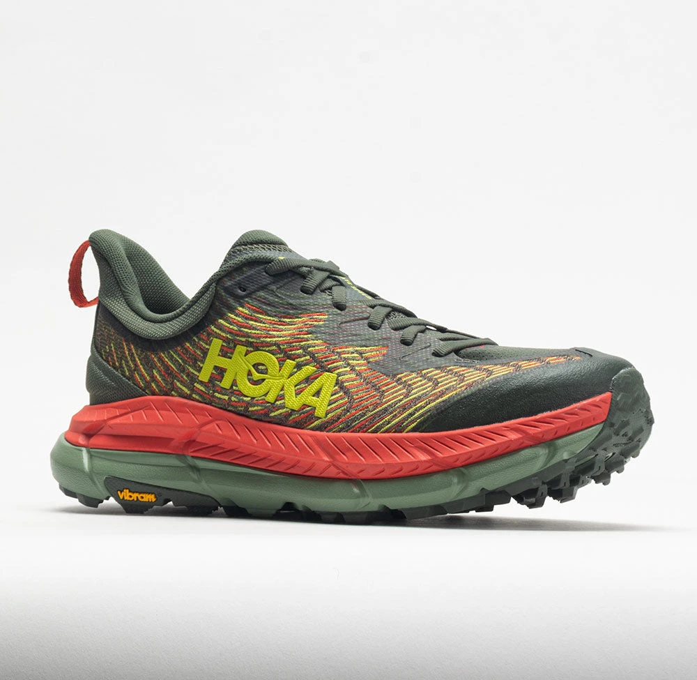 HOKA Mafate Speed 4 Men's Thyme/Fiesta - Image 5