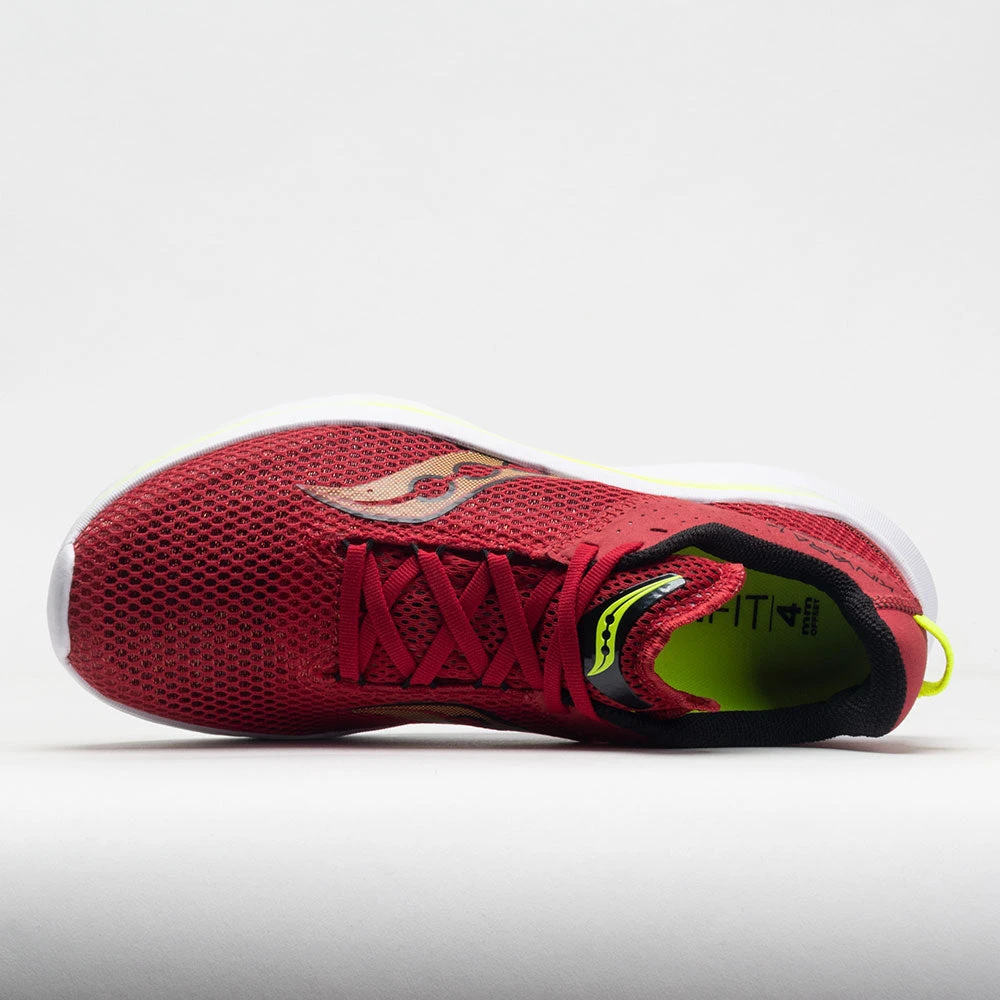 Saucony Kinvara 14 Men's Red/Poppy - Image 3