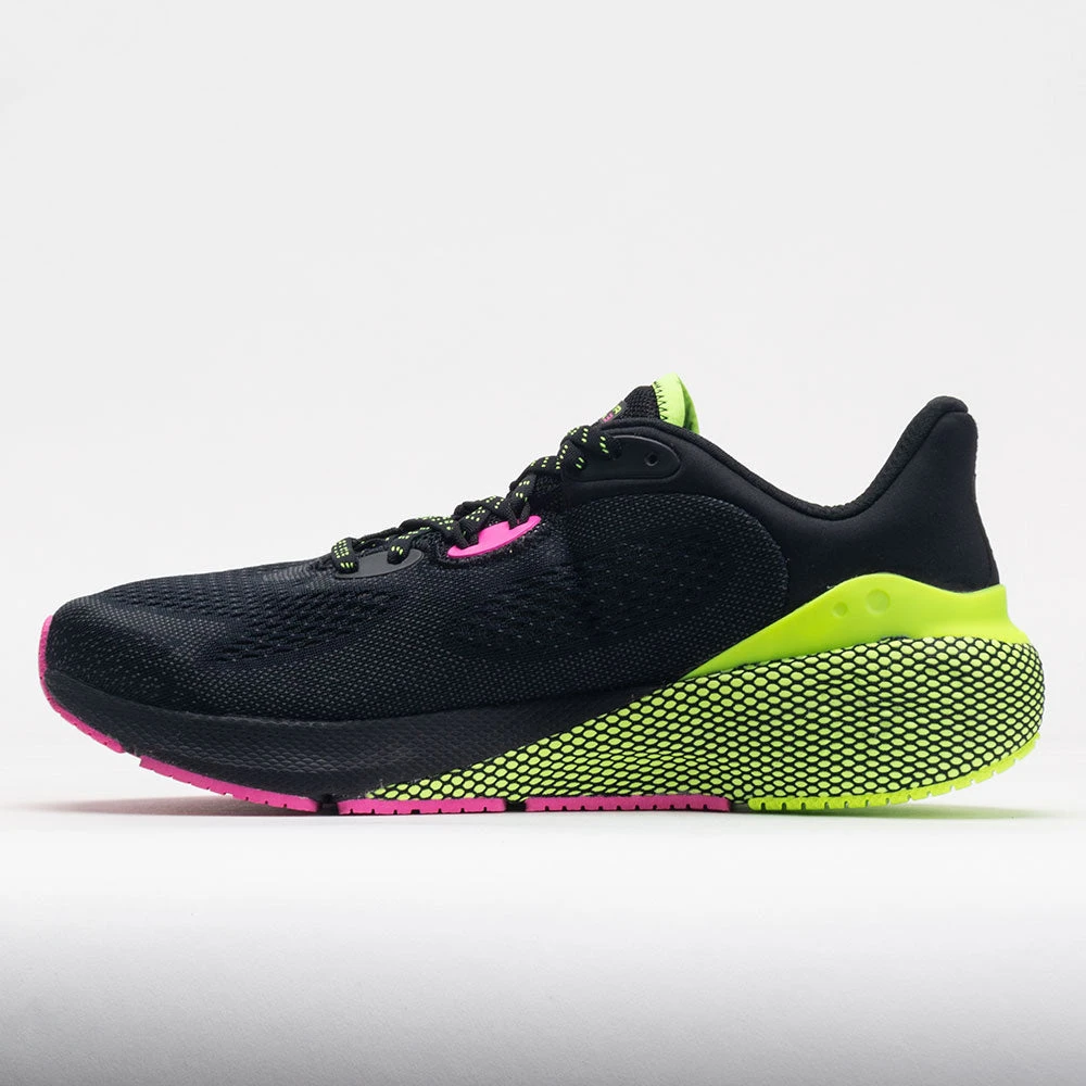 Under Armour HOVR Machina 3 Men's Black/Lime Surge/Rebel Pink - Image 2