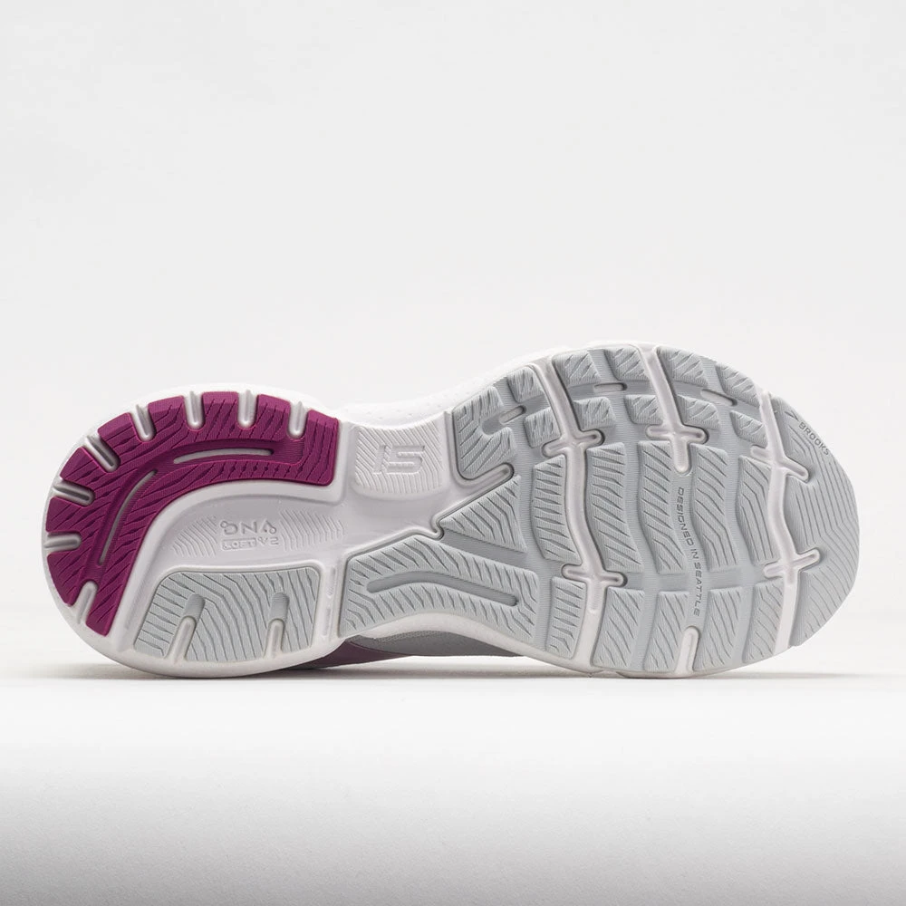 Brooks Ghost 15 Women's White/Oyster/Viola - Image 4