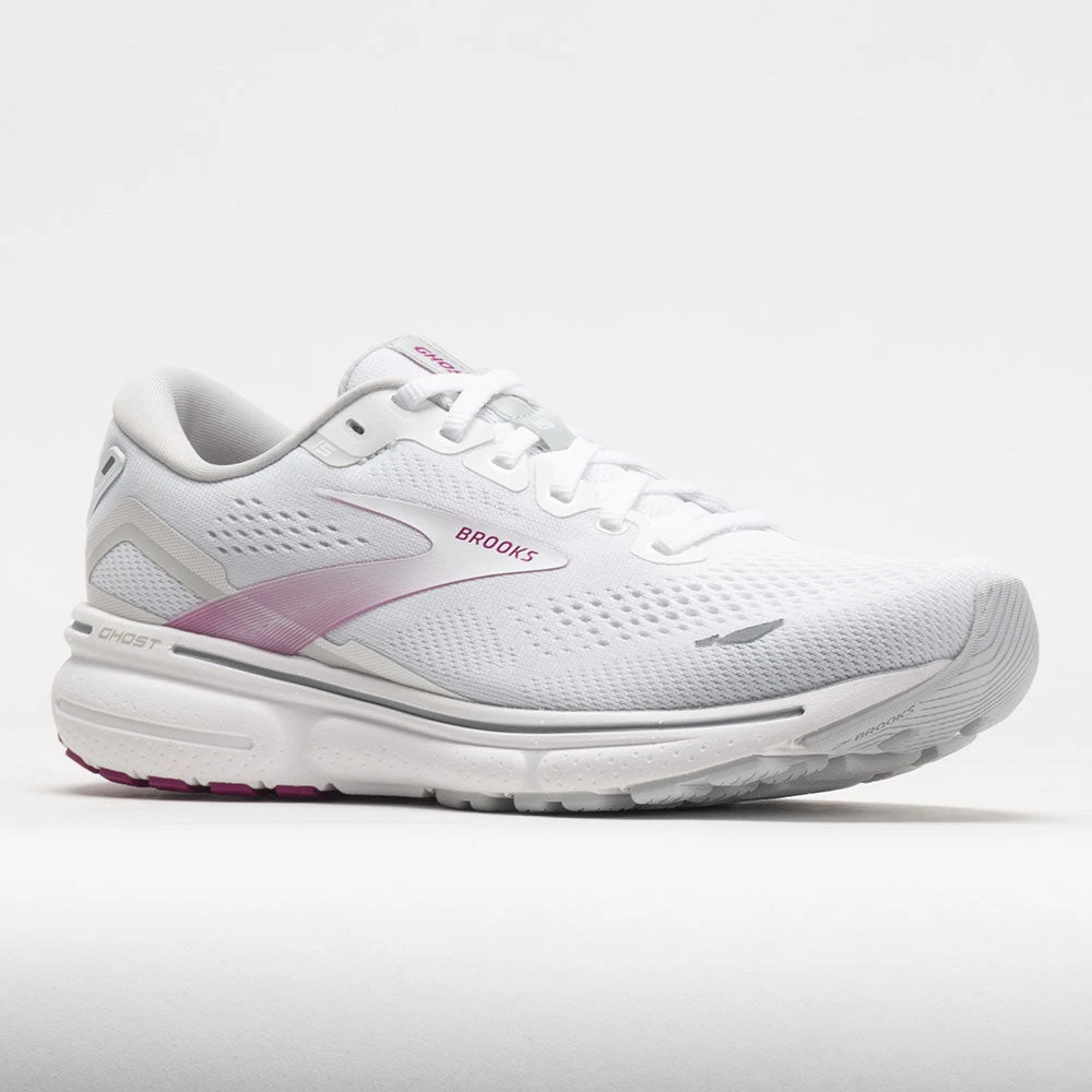 Brooks Ghost 15 Women's White/Oyster/Viola - Image 5