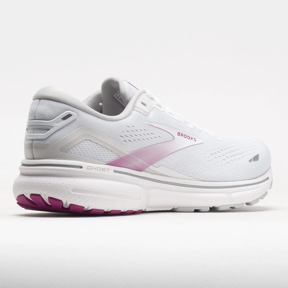 Brooks Ghost 15 Women's White/Oyster/Viola - Image 6