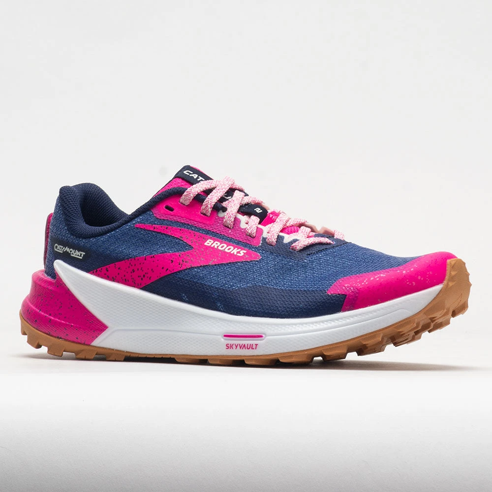 Brooks Catamount 2 Women's Peacoat/Pink/Biscuit - Image 5