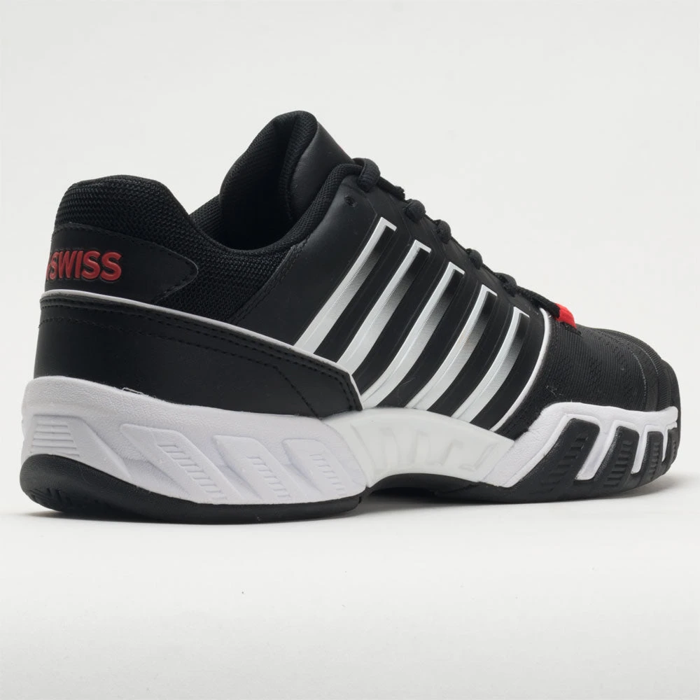 K-Swiss Bigshot Light 4 Men's Black/White Poppy Red - Image 6