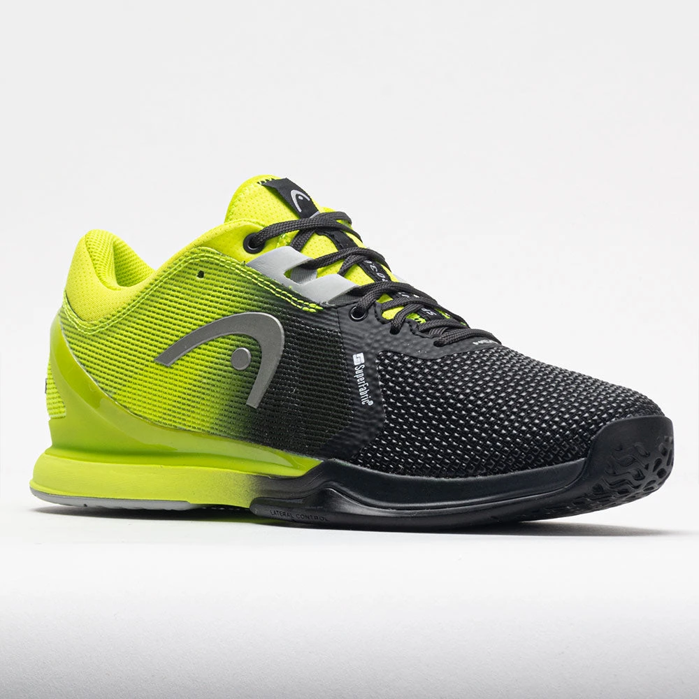 HEAD Sprint Pro 3.0 SuperFabric Women's Black/Lime - Image 5