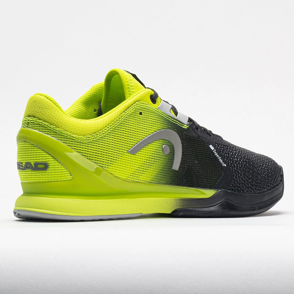 HEAD Sprint Pro 3.0 SuperFabric Women's Black/Lime - Image 6