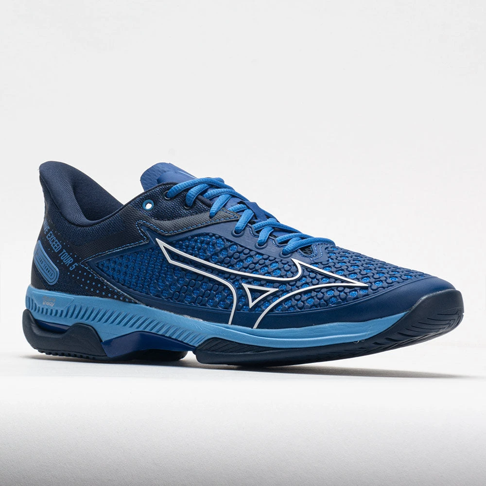 Mizuno Wave Exceed Tour 5 AC Men's True Blue/White - Image 5