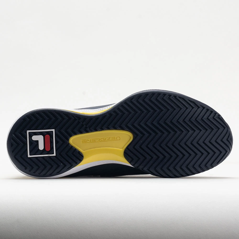 Fila Speedserve Energized Men's Navy/Buttercup/White - Image 4