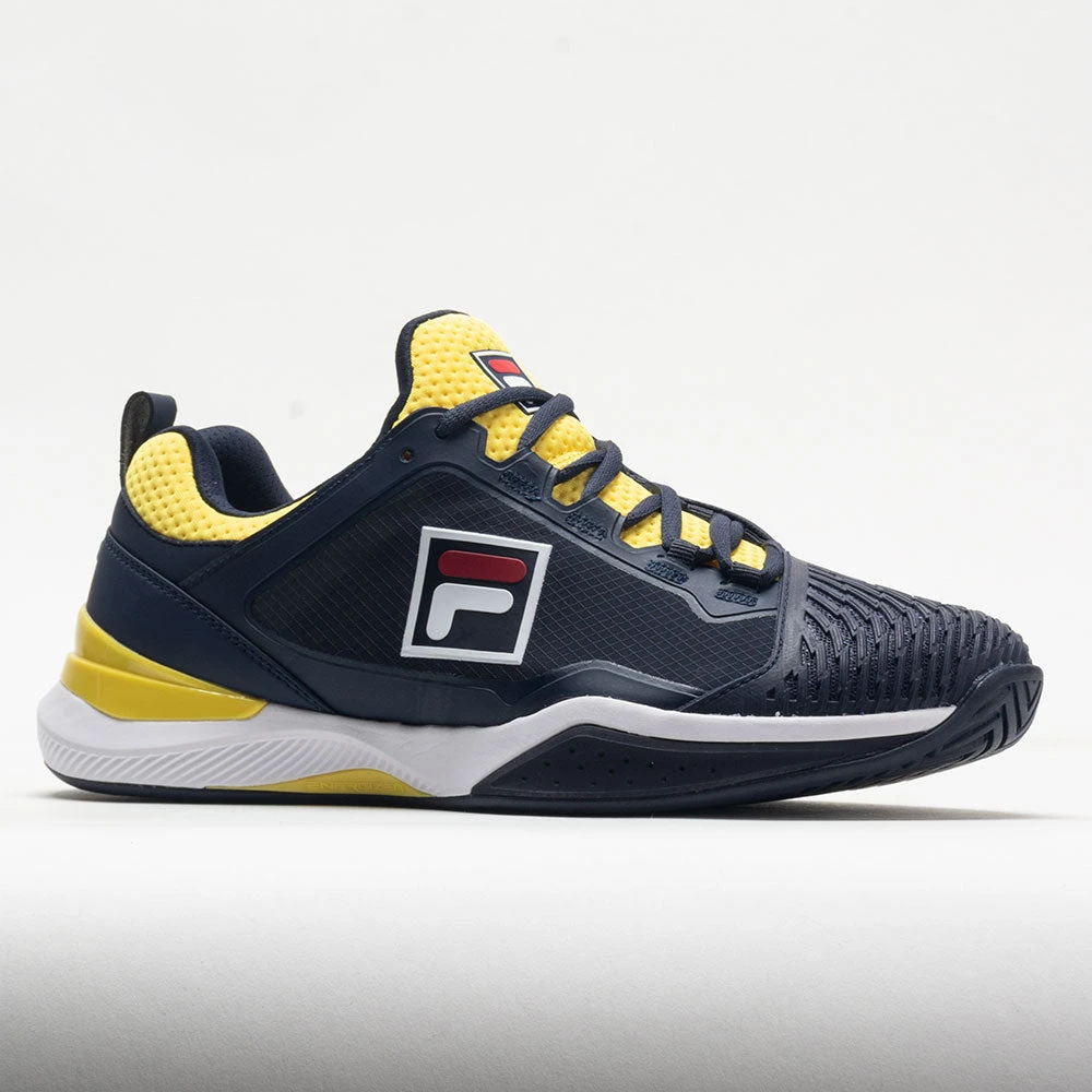 Fila Speedserve Energized Men's Navy/Buttercup/White - Image 5