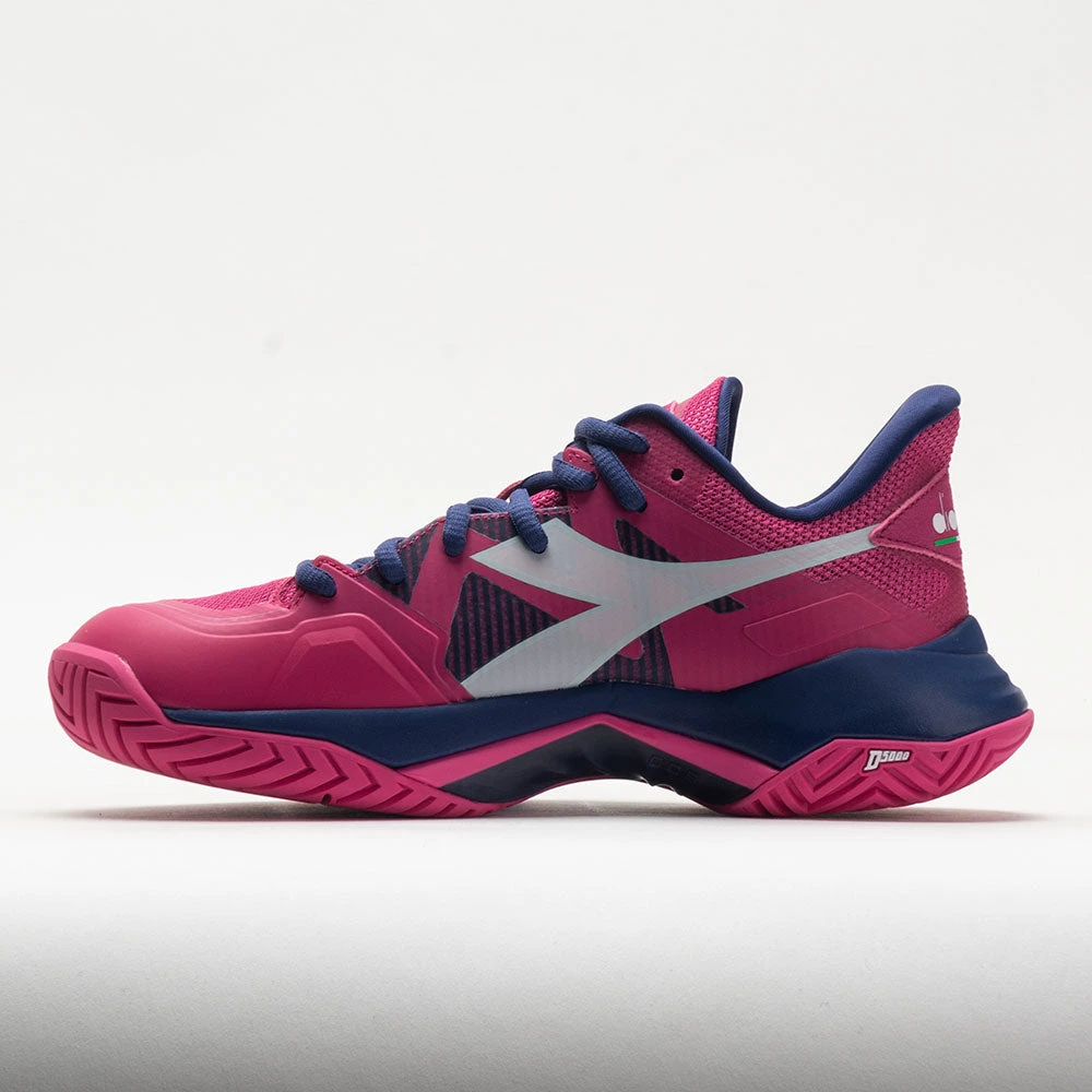 Diadora B.Icon 2 AG Women's Pink Yarrow/White/Blueprint - Image 2