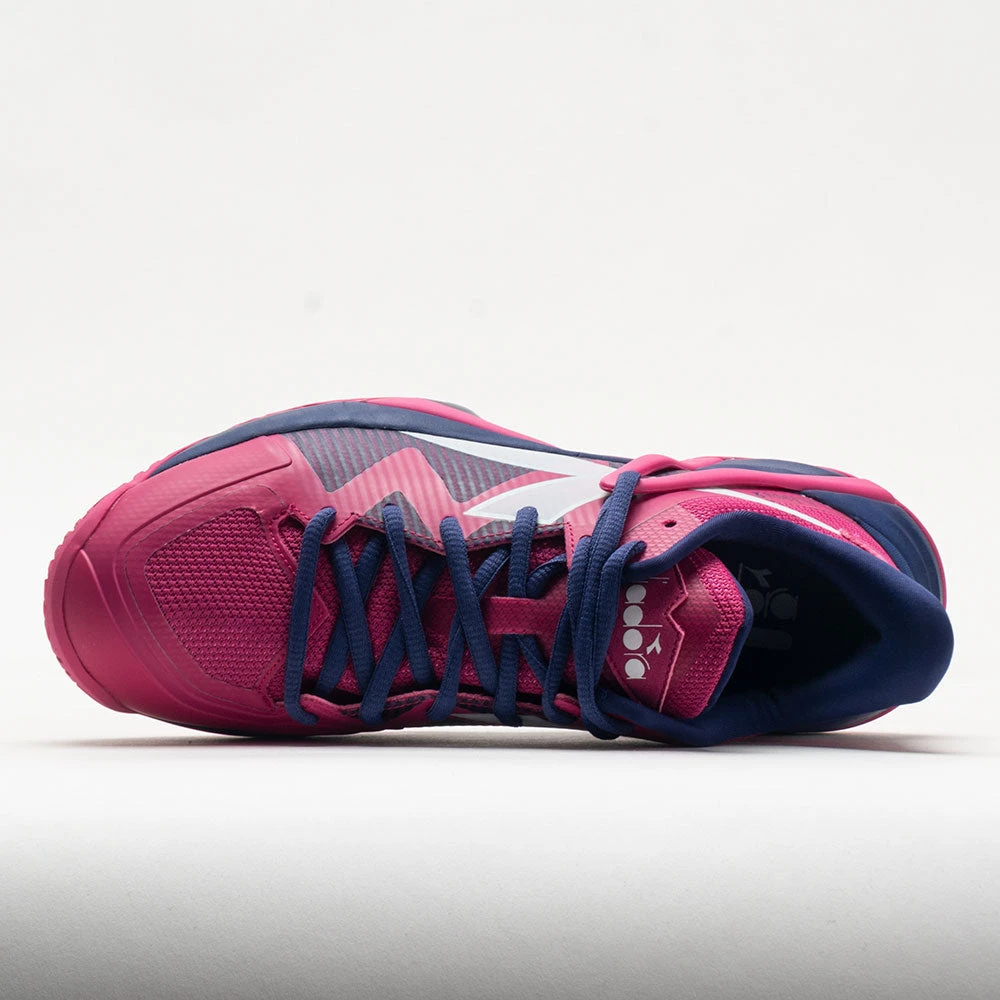 Diadora B.Icon 2 AG Women's Pink Yarrow/White/Blueprint - Image 3