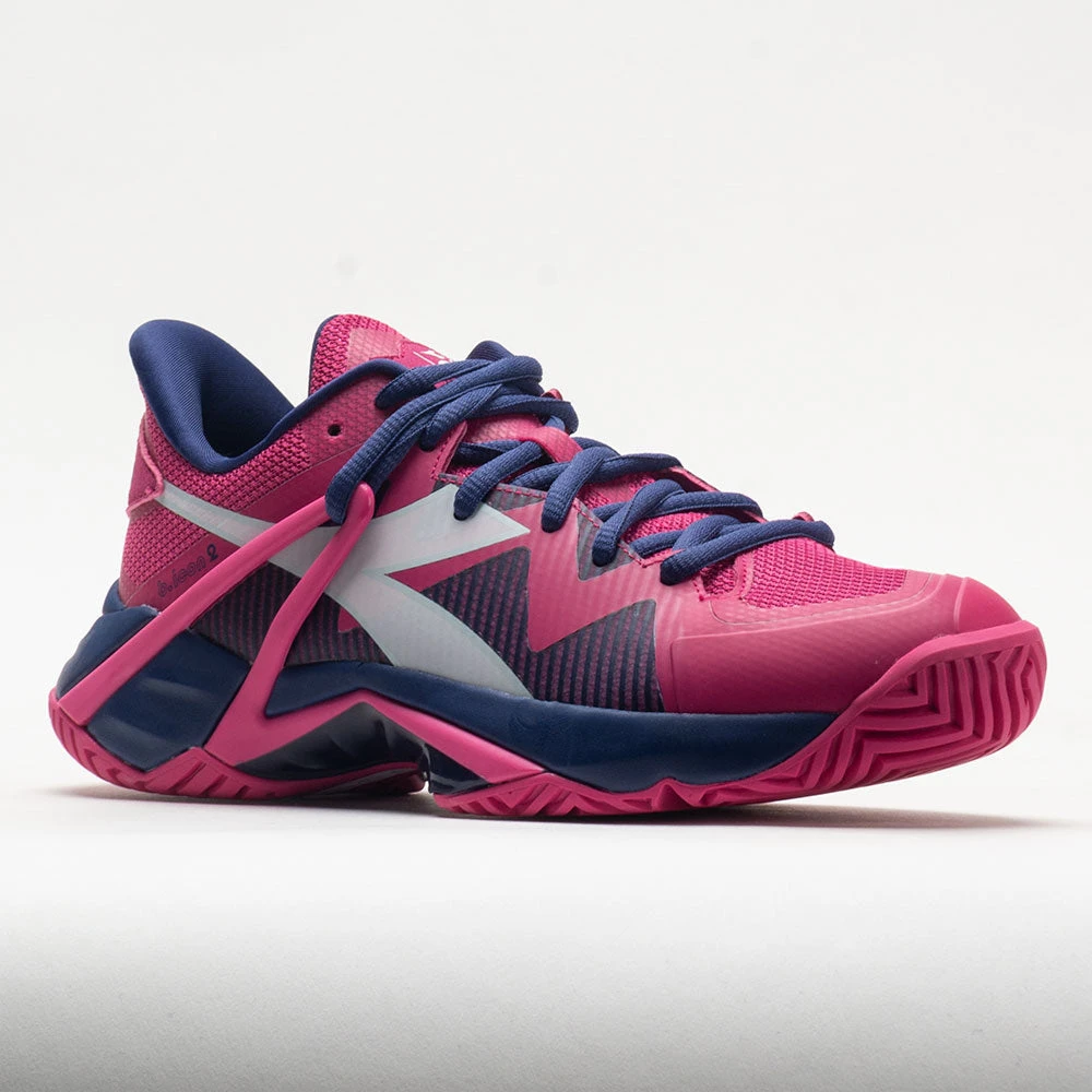 Diadora B.Icon 2 AG Women's Pink Yarrow/White/Blueprint - Image 5
