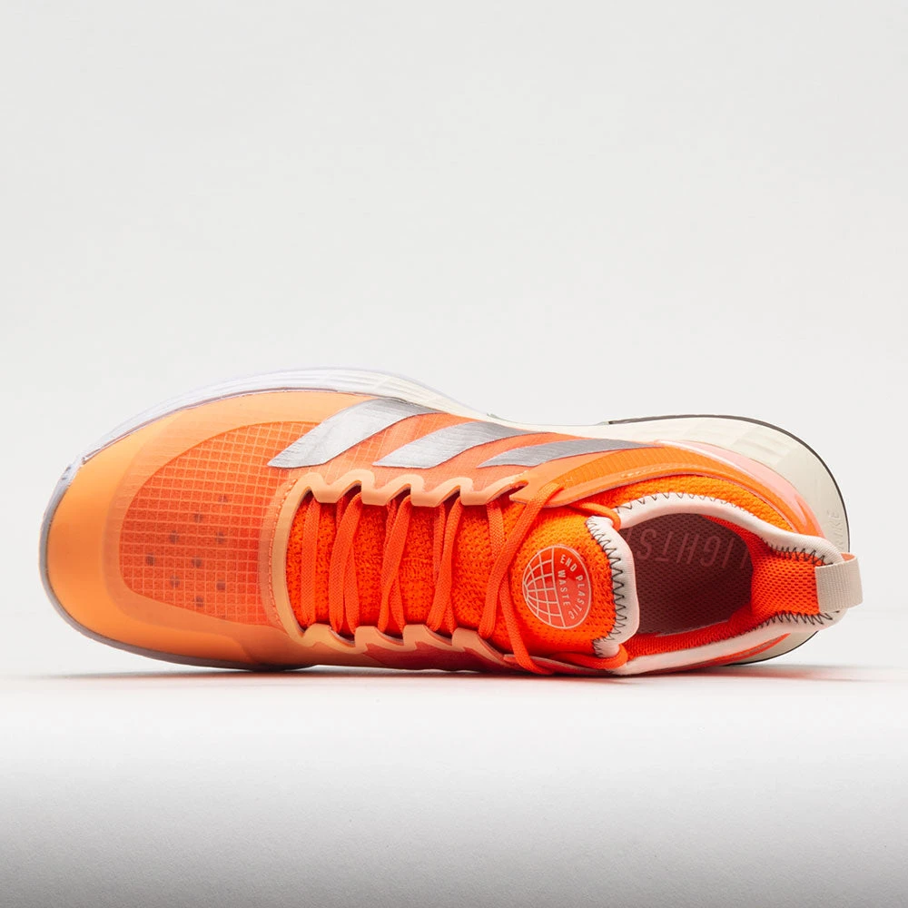 Adidas Adizero Ubersonic 4 Women's Solar Orange/Taupe/Ecru Tint - Image 3