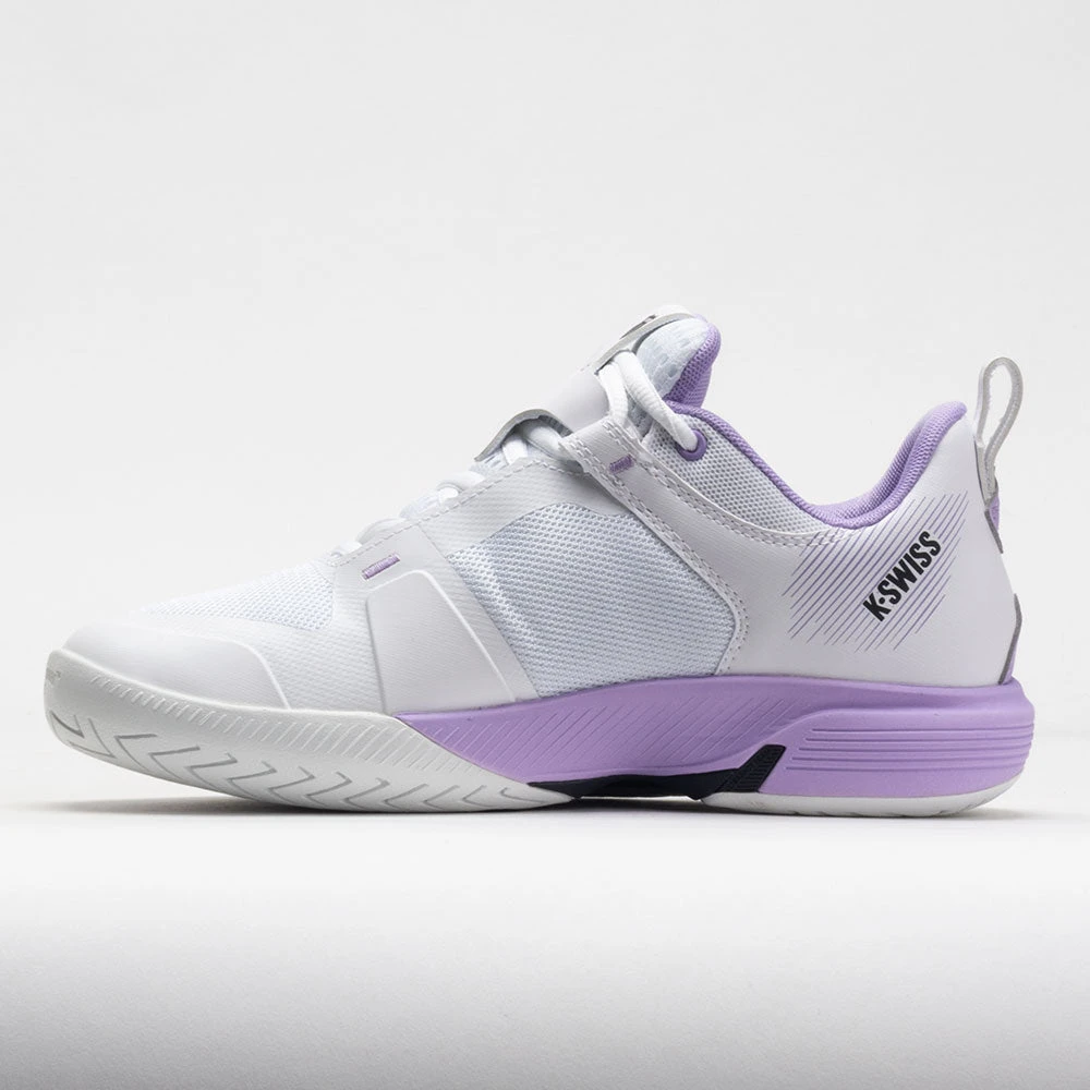 K-Swiss Ultrashot Team Women's White/Purple Rose/Moonless Night - Image 2