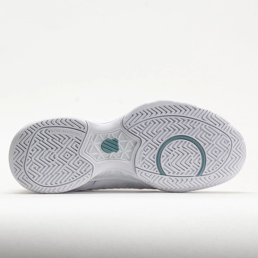 K-Swiss Bigshot Light 4 Women's White/Nile Blue/Desert Flower - Image 4