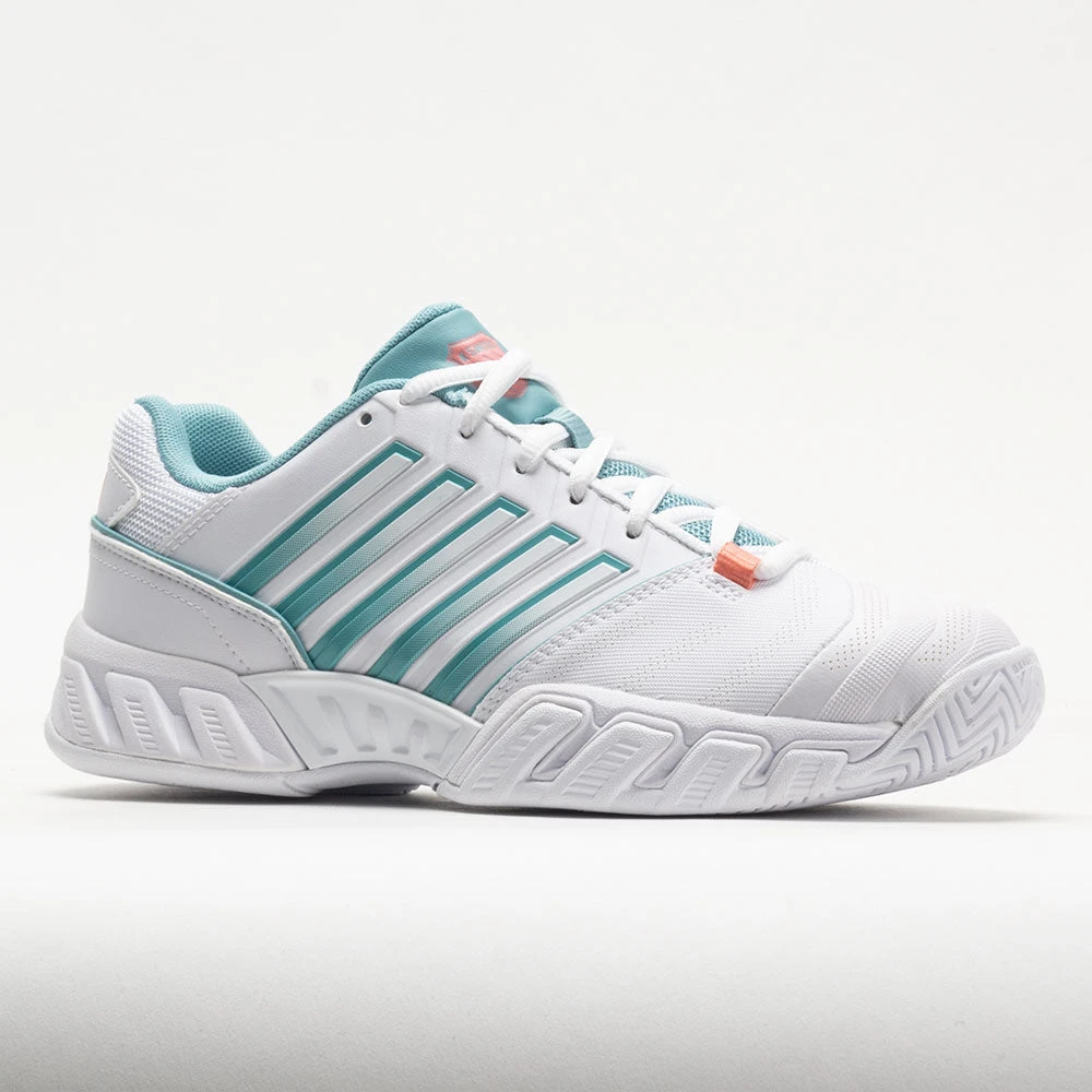 K-Swiss Bigshot Light 4 Women's White/Nile Blue/Desert Flower - Image 5