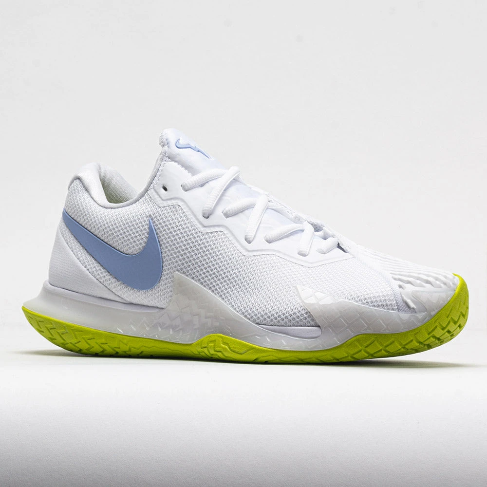 Nike Zoom Vapor Cage 4 Rafa Men's White/Cobalt Bliss/Bright Cactus - Image 5