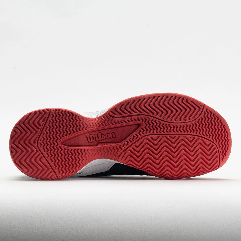 Wilson Rush Pro 4.0 Junior Quick Lace Black/White/Poppy Red - Image 4