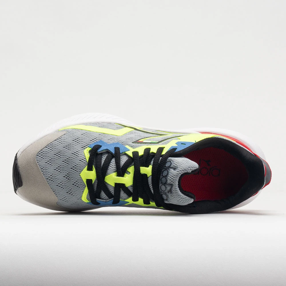 Diadora Mythos Volo 3 Junior Silver/Black/Yellow - Image 3