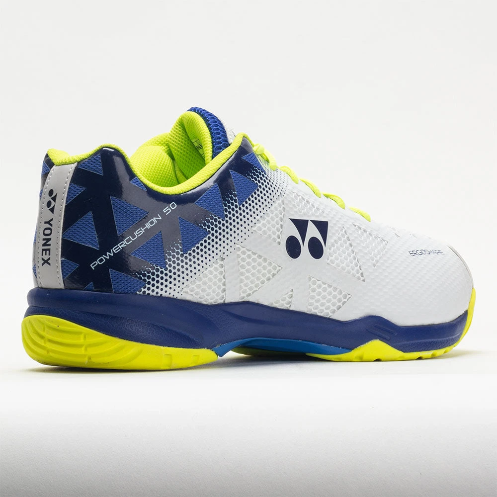 Yonex Power Cushion 50 Men's White/Blue - Image 6