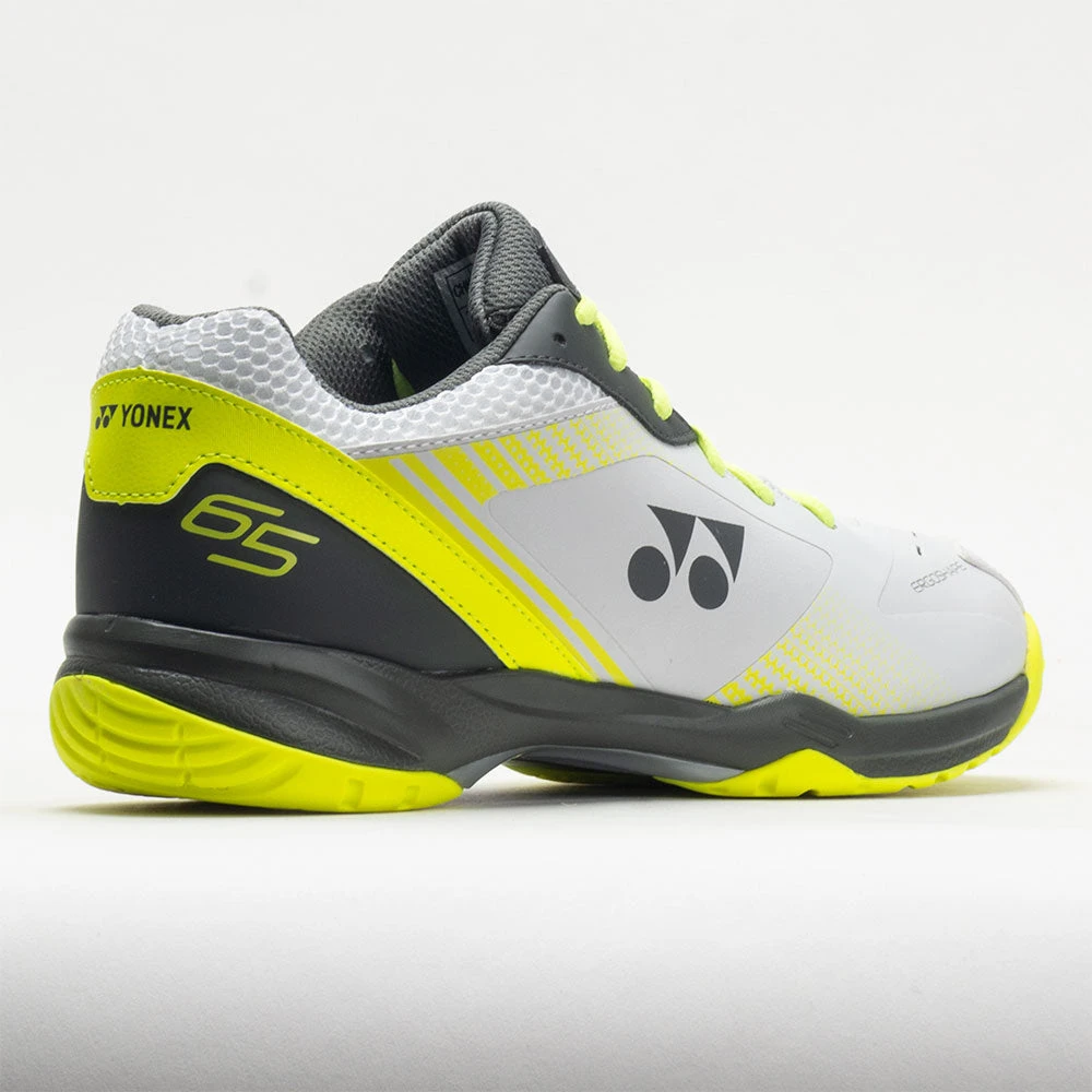 Yonex Power Cushion 65X3 Men's White/Lime - Image 6