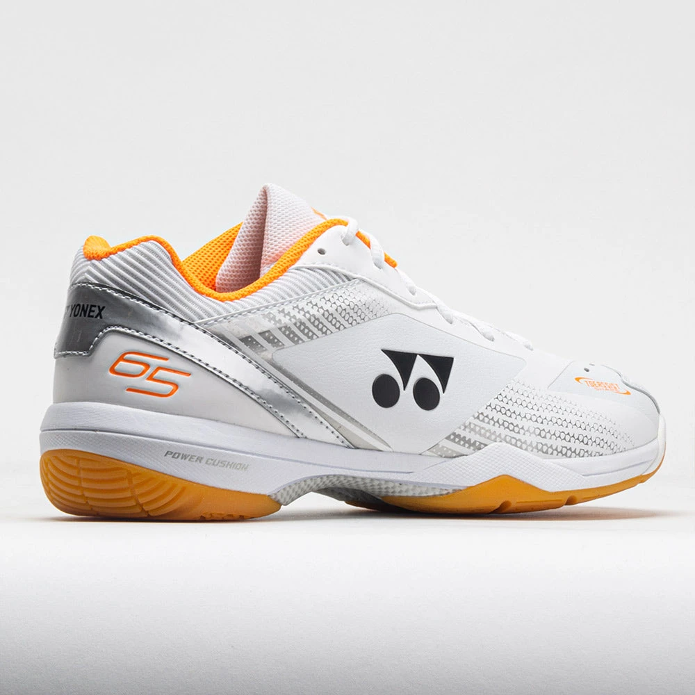 Yonex Power Cushion 65 Z3 Wide Men's White/Orange - Image 6