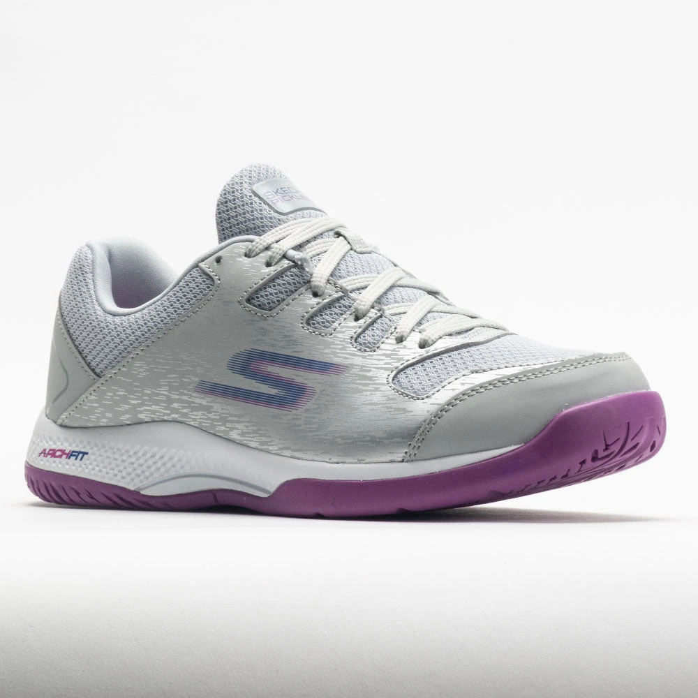 Skechers Viper Court Women's Grey/Purple - Image 5