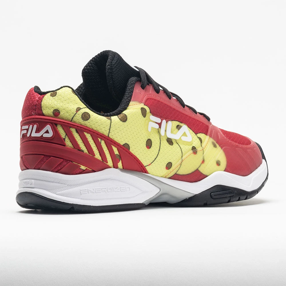 Fila Volley Zone Men's Fila Red/Black/Safety Yellow - Image 6
