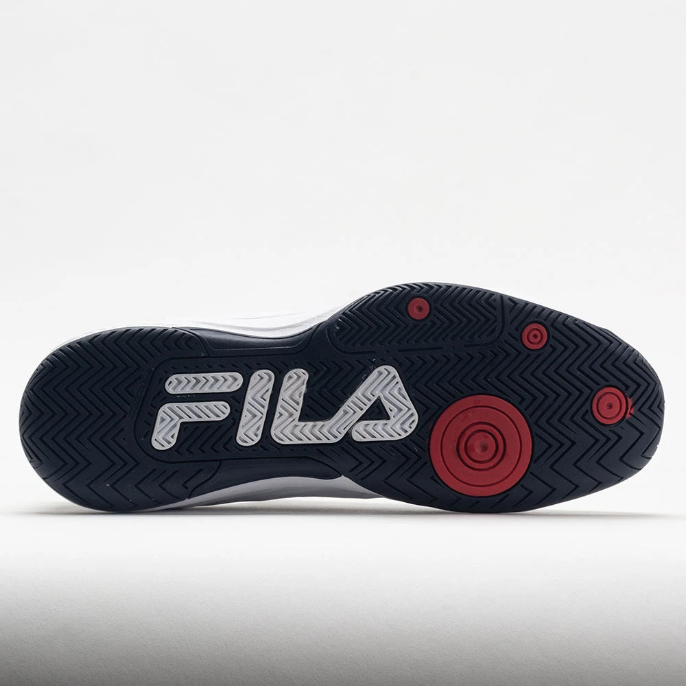 Fila Double Bounce 3 Men's White/Fila Navy/Fila Red - Image 4