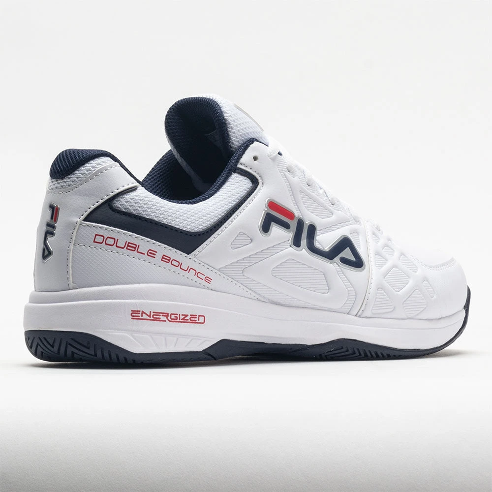 Fila Double Bounce 3 Men's White/Fila Navy/Fila Red - Image 6