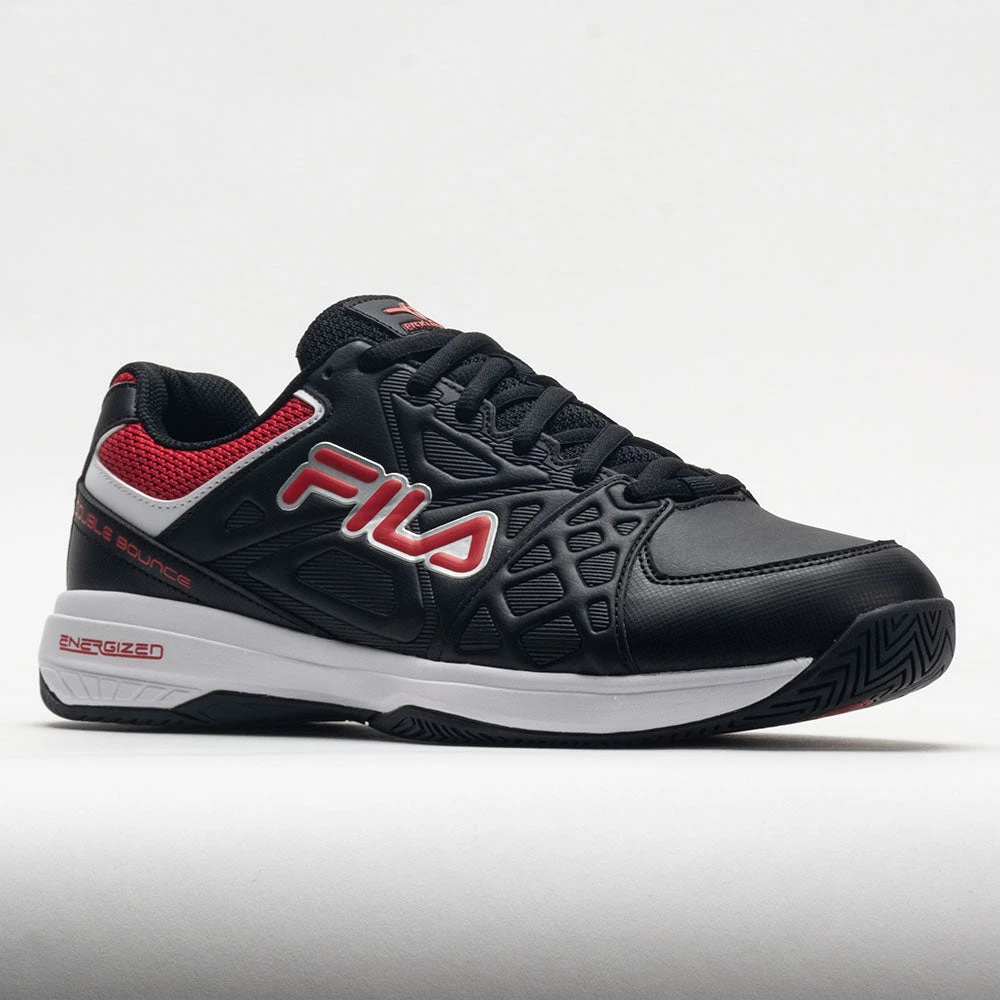 Fila Double Bounce 3 Men's Black/White/Fila Red - Image 5