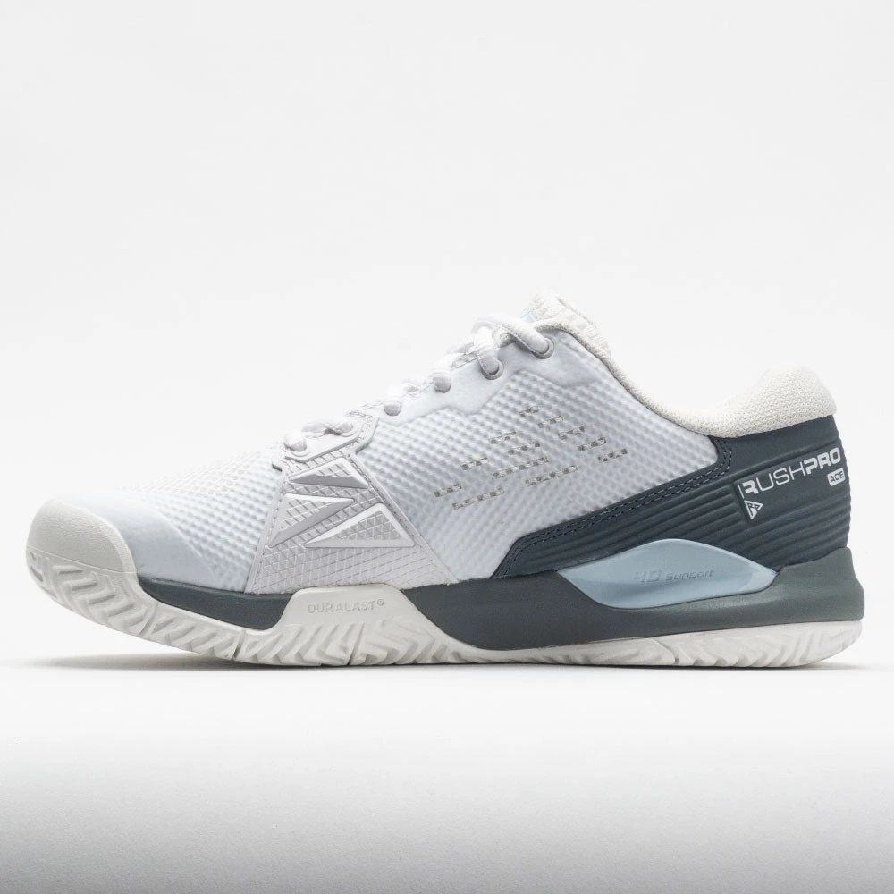 Wilson Rush Pro Ace Pickler Women's White/Stormy Weather/Baby Blue - Image 2