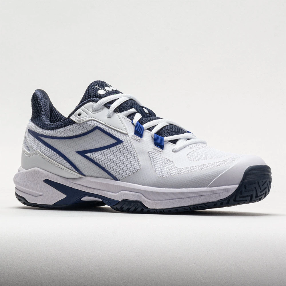 Diadora Trofeo 2 Pickleball Men's White/Surf The Web/Blue Corsair - Image 5