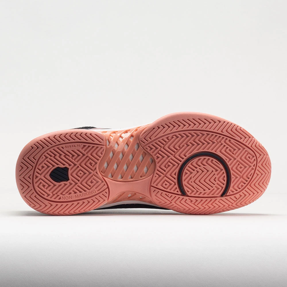 K-Swiss Express Light Pickleball Women's Asphalt/Steel Gray/Peach - Image 4