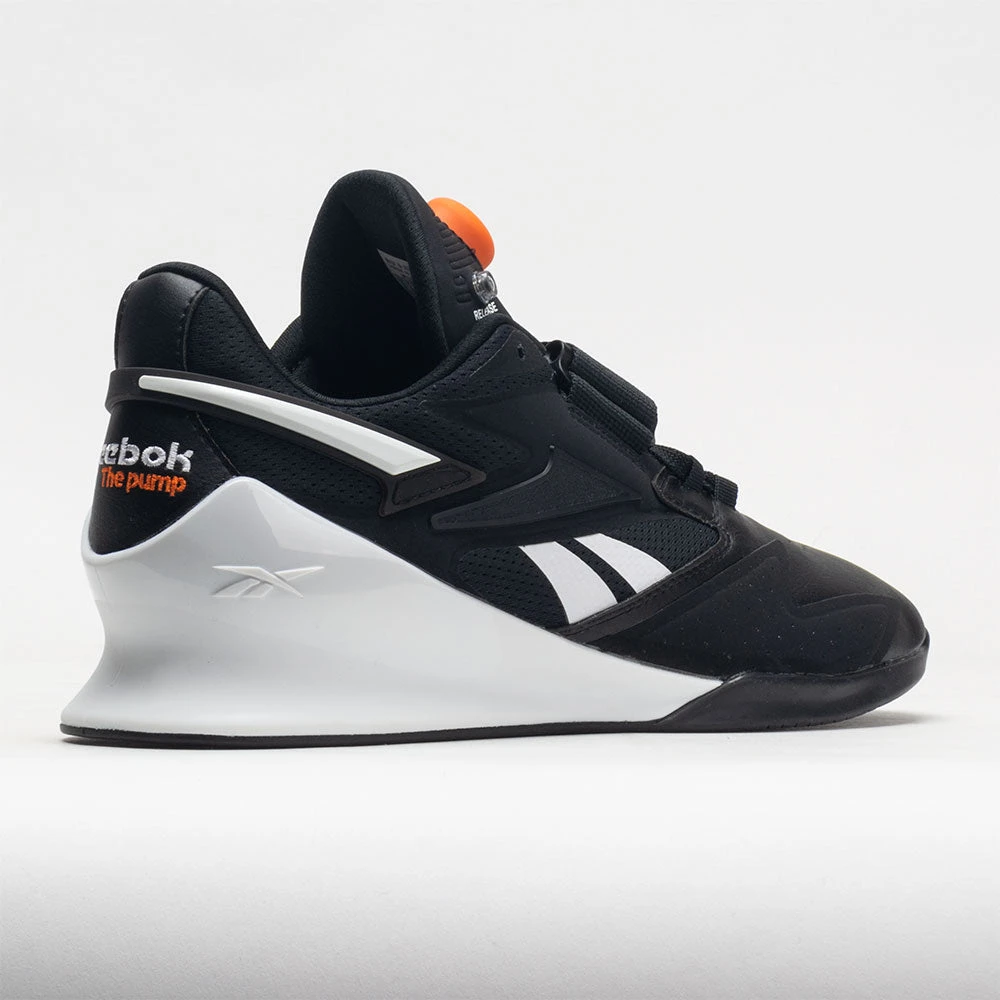 Reebok Legacy Lifter III Men's Core Black/White/Smash Orange - Image 6
