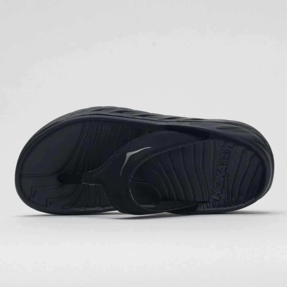 Hoka One One Ora Recovery Flip Women's Black/Dark Gull Gray - Image 2