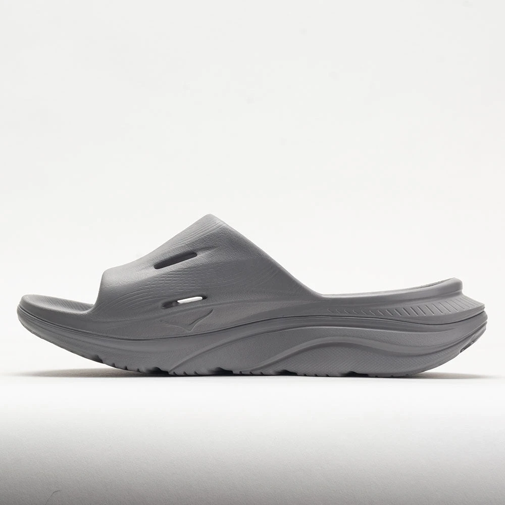 HOKA Ora Recovery Slide 3 Unisex Grey/Grey - Image 3