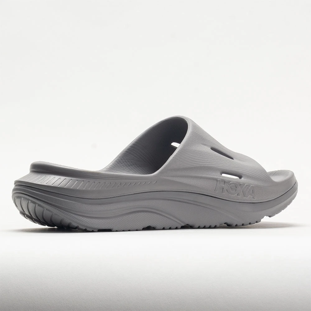 HOKA Ora Recovery Slide 3 Unisex Grey/Grey - Image 6